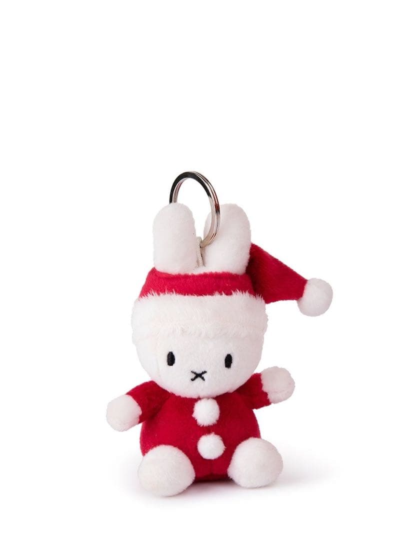 【futaba】miffy オランダ限定　サンタ　マフラー　キーホルダー