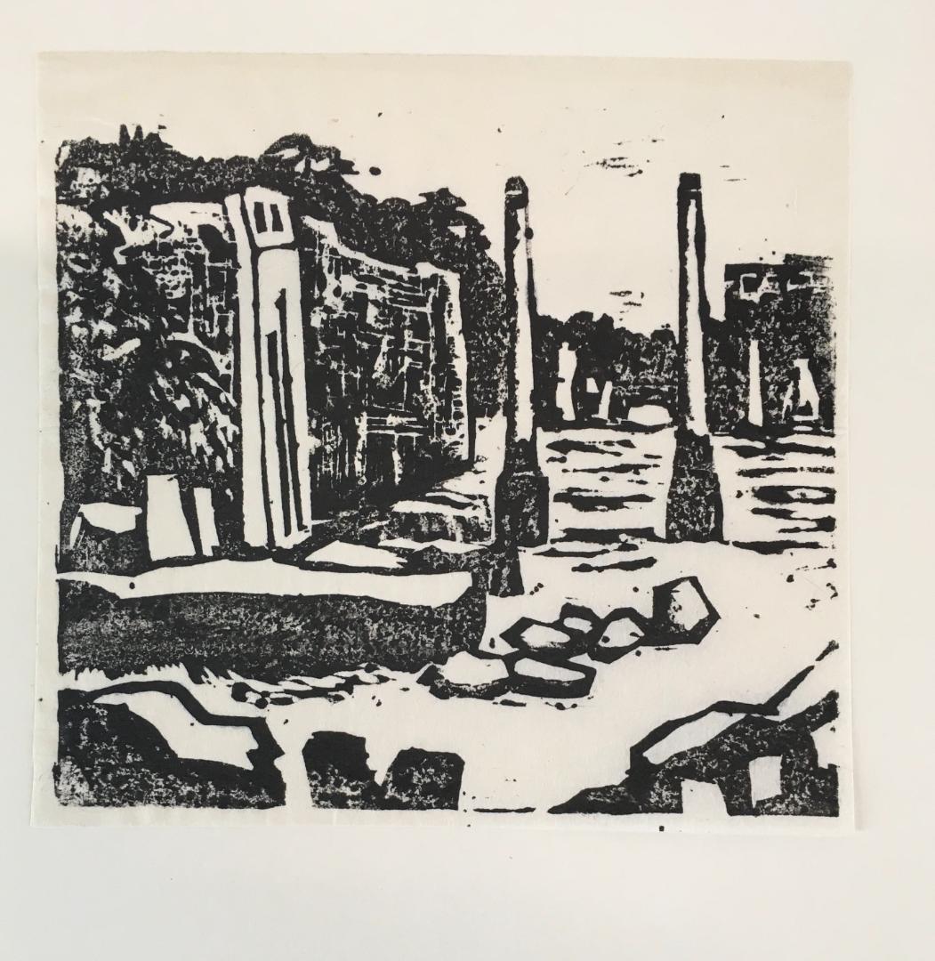 木版画！／[櫟・55・信濃創作版画協会・1977年]／寺司勝次郎／北沢定一他