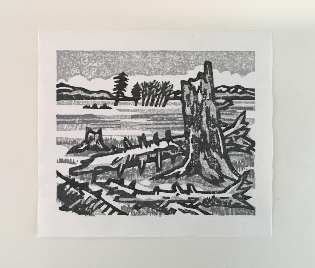 木版画！／[櫟・55・信濃創作版画協会・1977年]／寺司勝次郎／北沢定一他