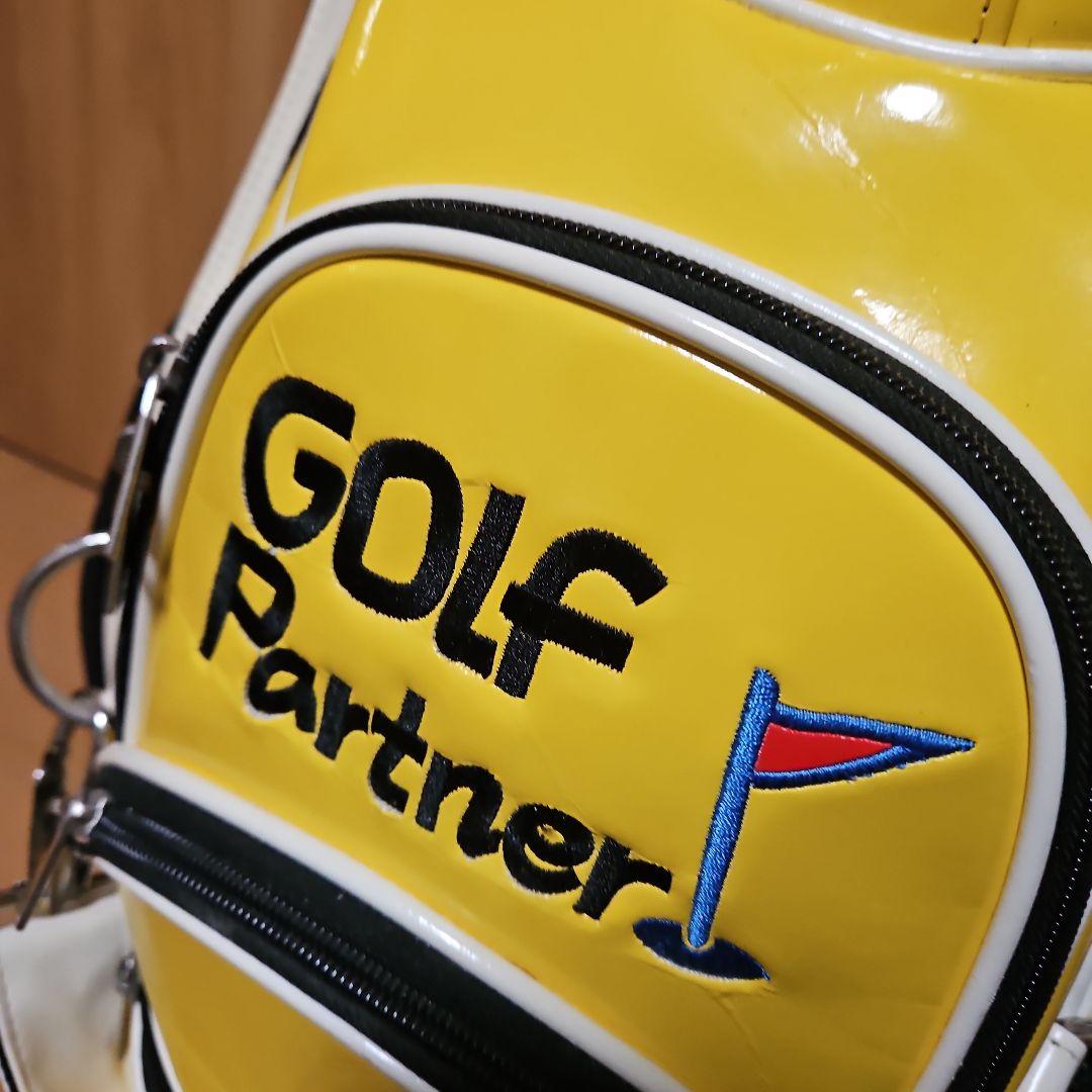 とみとむGOLF Partner キャディバッグ 黄色