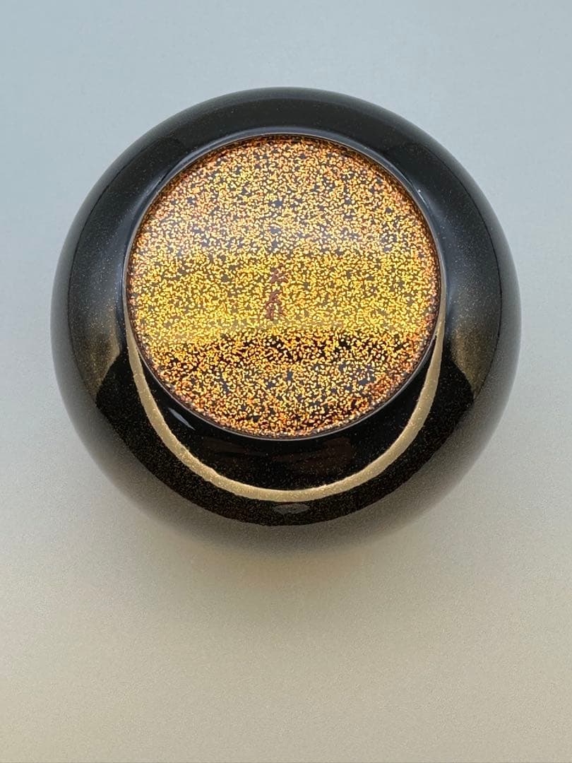 茶道具　棗　荒井正春　曙　内梨地