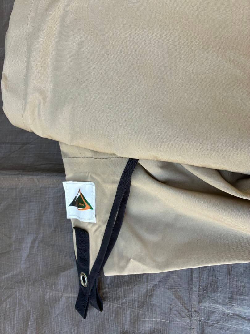 teloタープ looks ルークス 年一回限定 サンドカラー