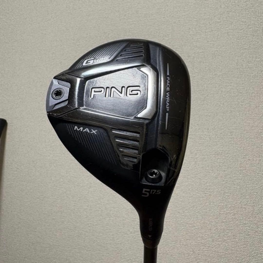 ピン　G425 MAX ウッド　5W 17.5° ヘッド