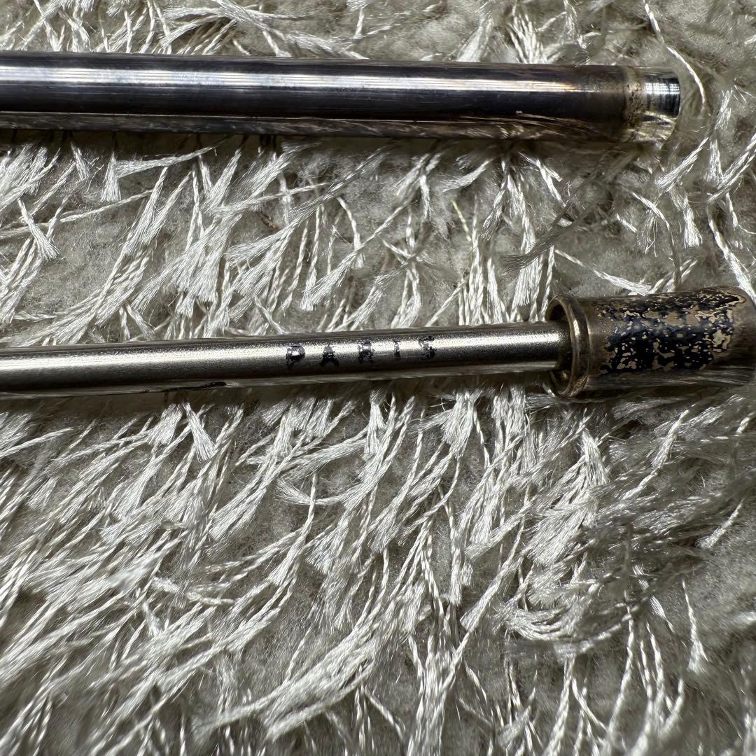 エルメス　メモ帳　パープル　レザー