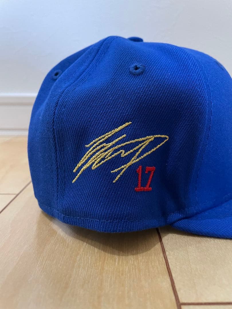 キッズ　ドジャース　MLB公式　大谷翔平　サイン刺繍入　キャップ　ニューエラ