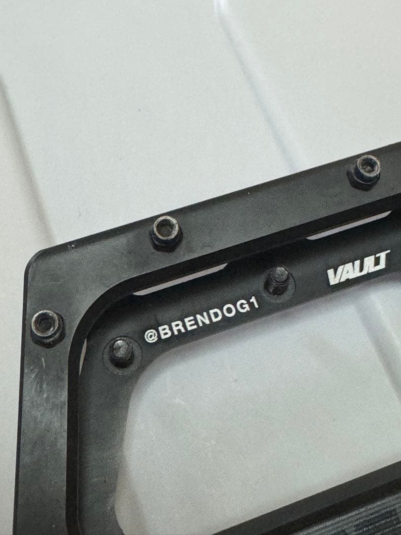 パーツ DMR VAULT PEDAL BRENDOG k2 MATT BLACK