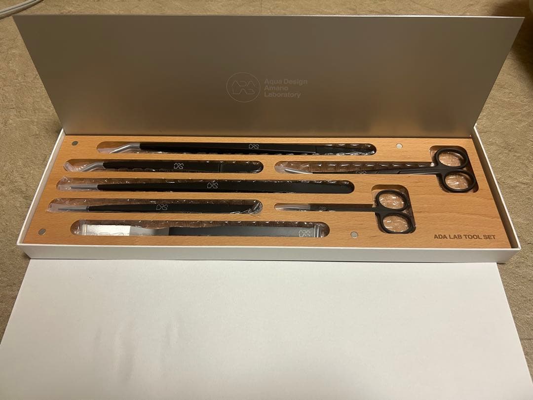 新品】 ADA Lab ツールセット ピンセット アクアリウム 熱帯魚 パルダ