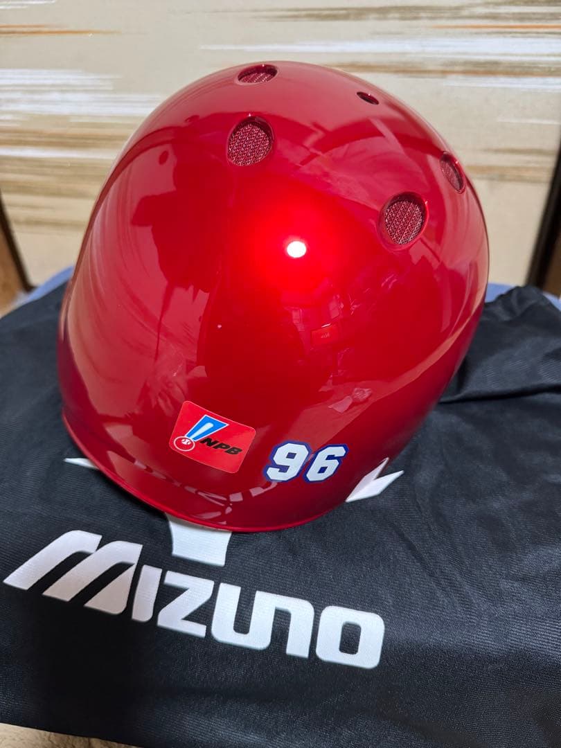 広島東洋カープ　プロ仕様ヘルメット サイズＯ　プロコレ