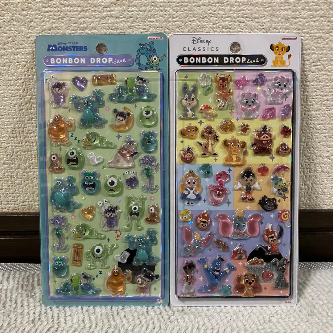 【国内正規品】 ディズニー ボンボンドロップシール 第2弾 8種セット