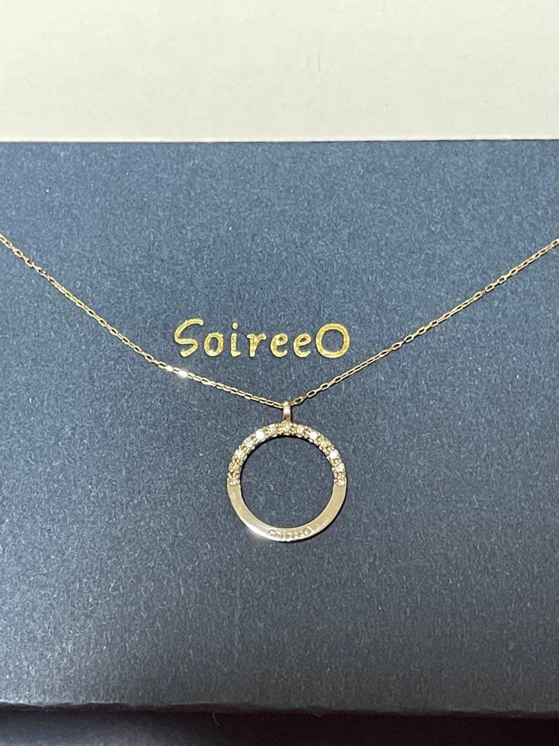 ソワレオー　soireeo K10 Oネックレス　Nissy 西島隆弘