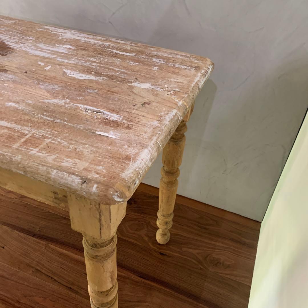 アンティークテーブル　ヨーロッパデスク　什器　フランスアンティーク　机