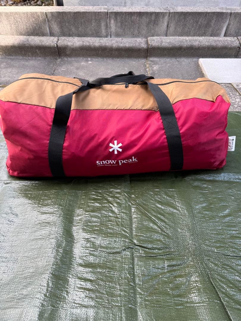  peak アメニティドームM 純正グランドシート付き