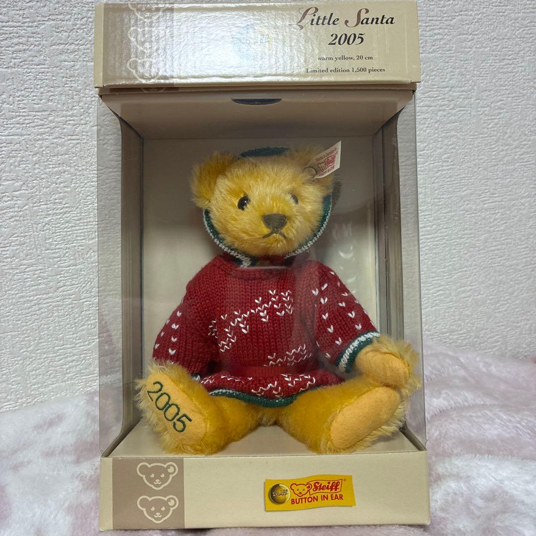 Steiff シュタイフ社 テディベア 2005 限定品 リトルサンタ