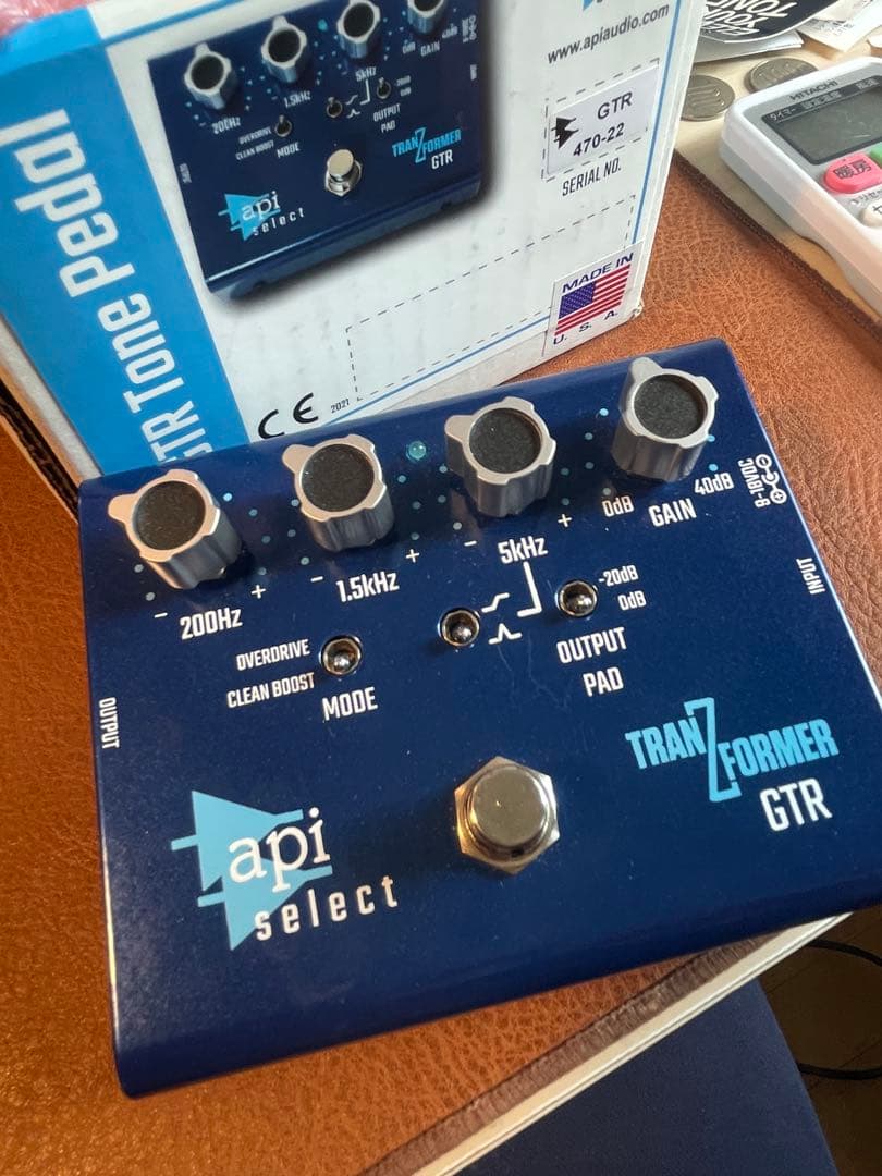 api select TranZformer GTR イコライザープリアンプ