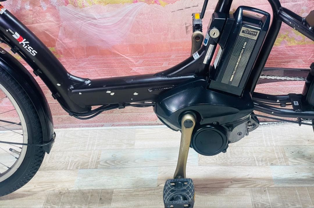 ZK3368 電動自転車 ヤマハ パスキス 子供乗せ 20インチ 送料無料