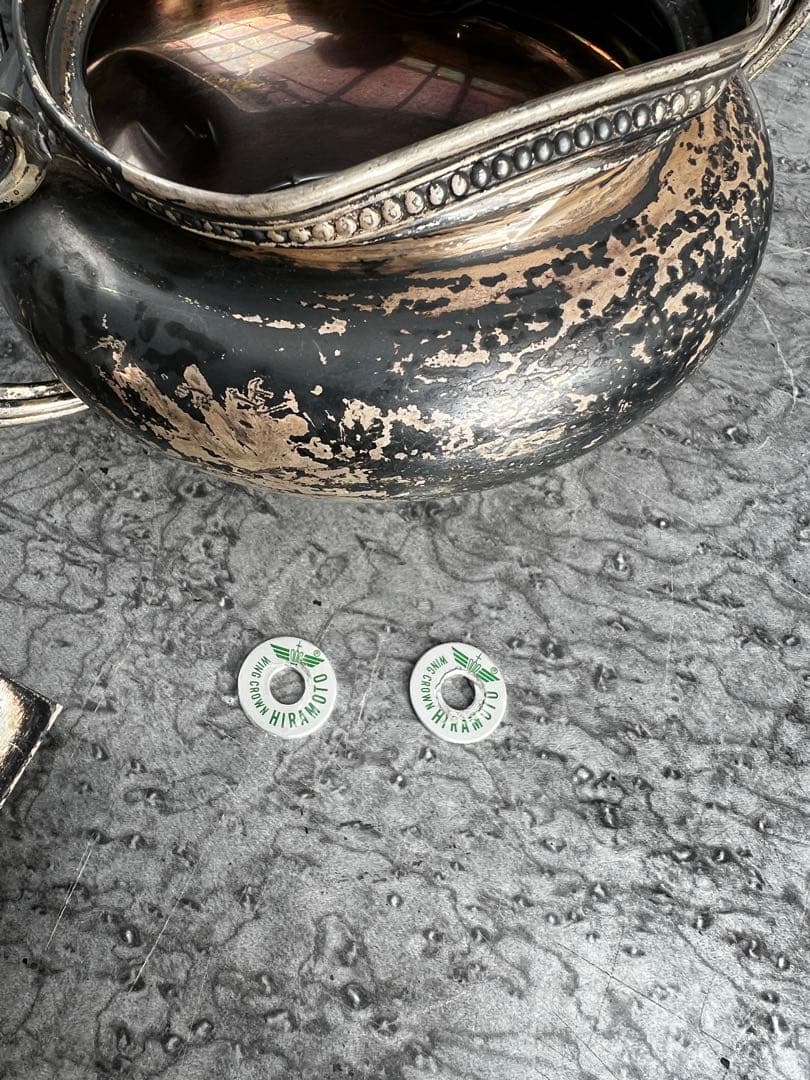 シルバー製トロフィー約306gジャンク