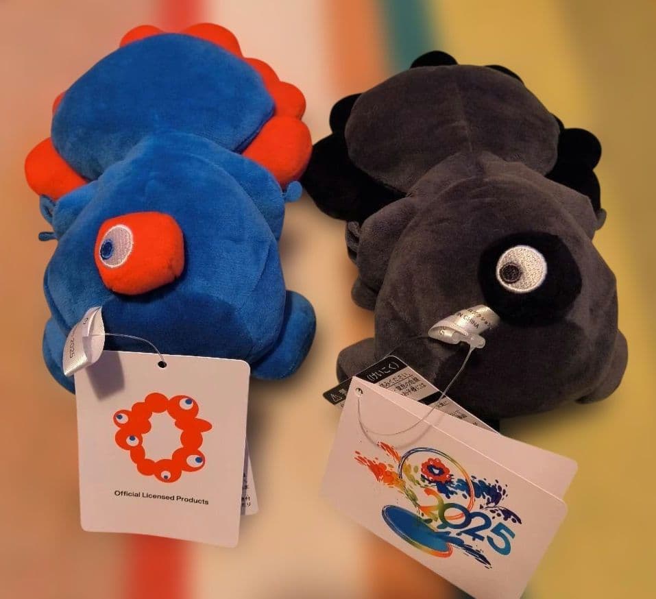 ミ*m様 【Sサイズ2点セット】ミャクミャク　お手玉風ぬいぐるみ　新品