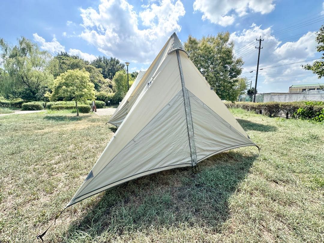 美品 鎌倉天幕 ナショナルジオグラフィック HIDEOUT DACポール付き