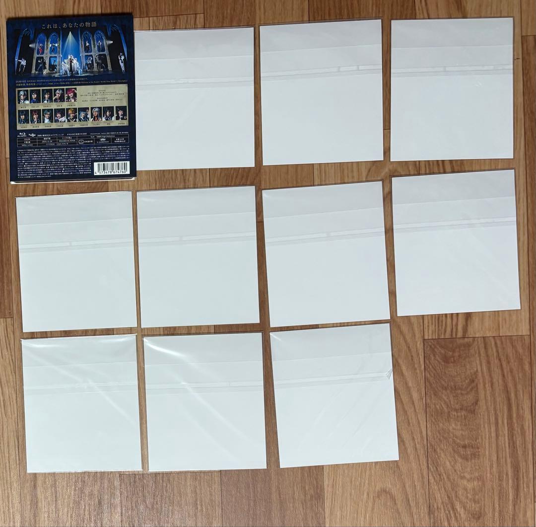 あくステ悪魔執事と黒い猫 Blu-Ray本体　予約特典 ビジュアルシート ラト