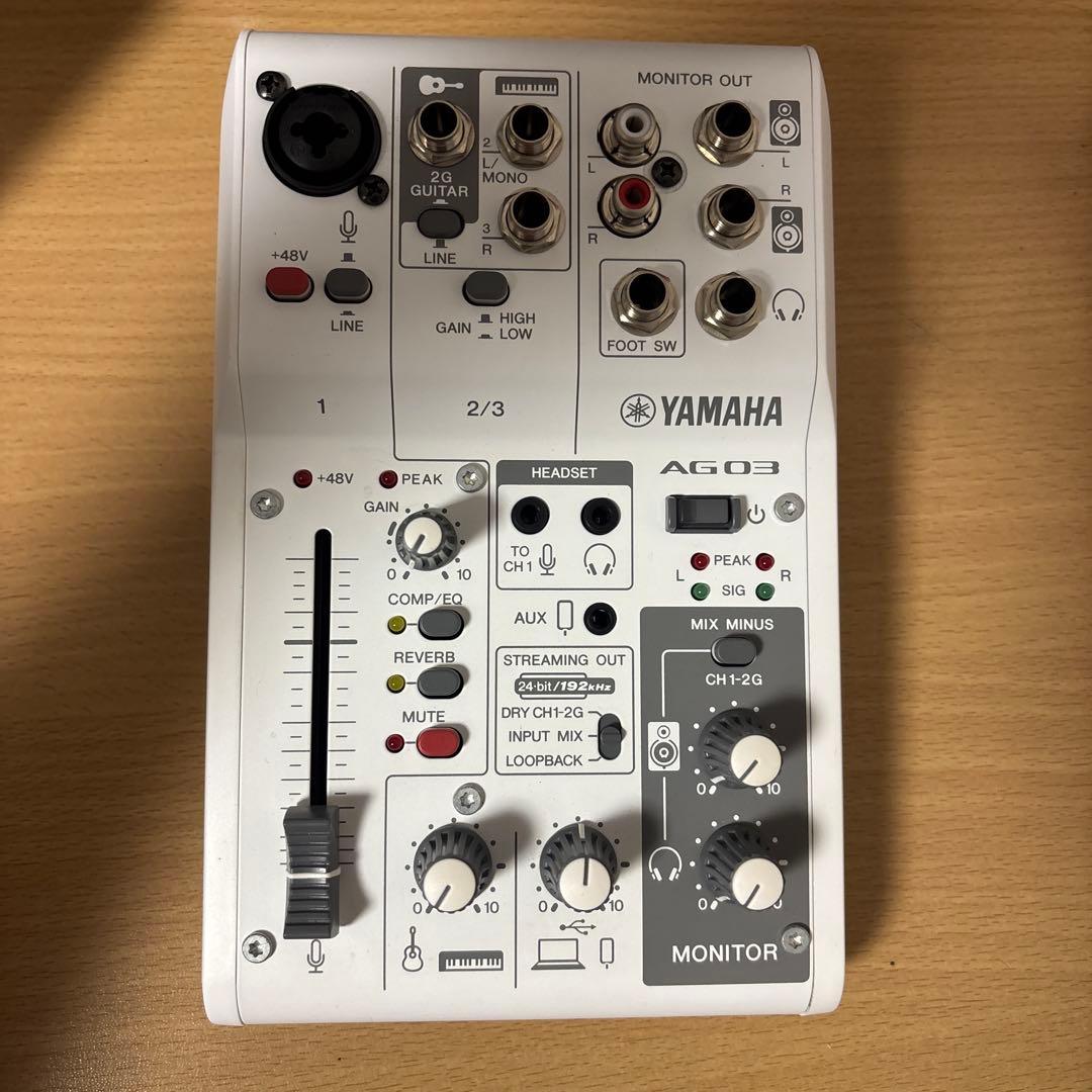 配信機器・PA機器・レコーディング機器 YAMAHA AG03ma2