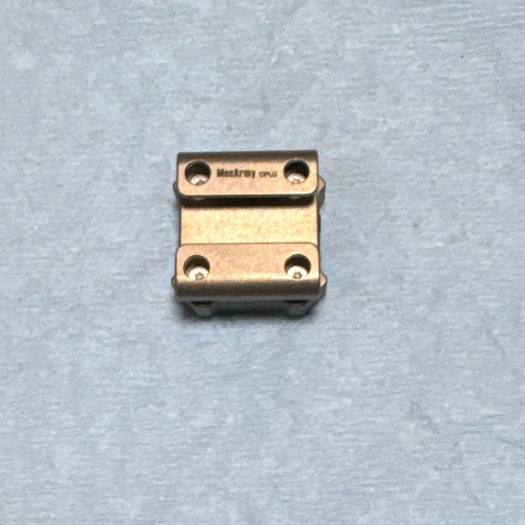 MecArmy CPLU チタン時計バンド LED ライトUSB-C 充電式