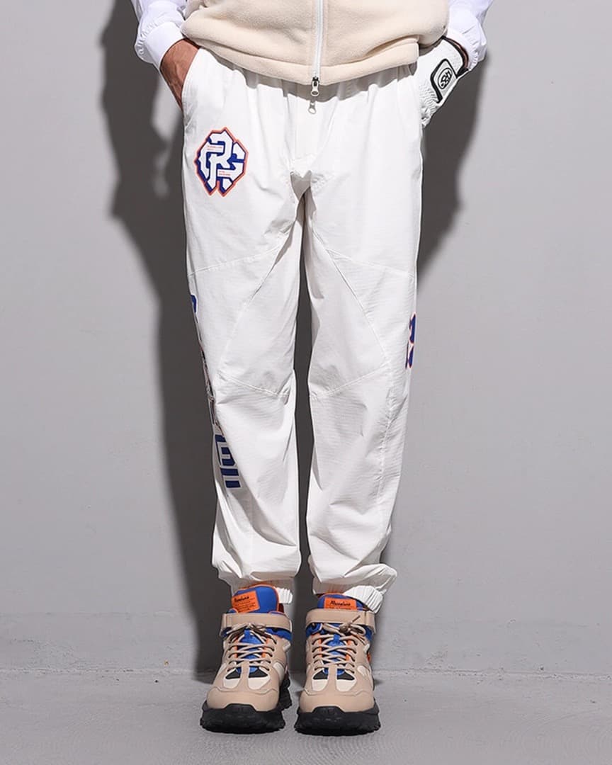 【size6】定価37,400円 ラッセルノゴルフ ストレッチマルチロゴ パンツ