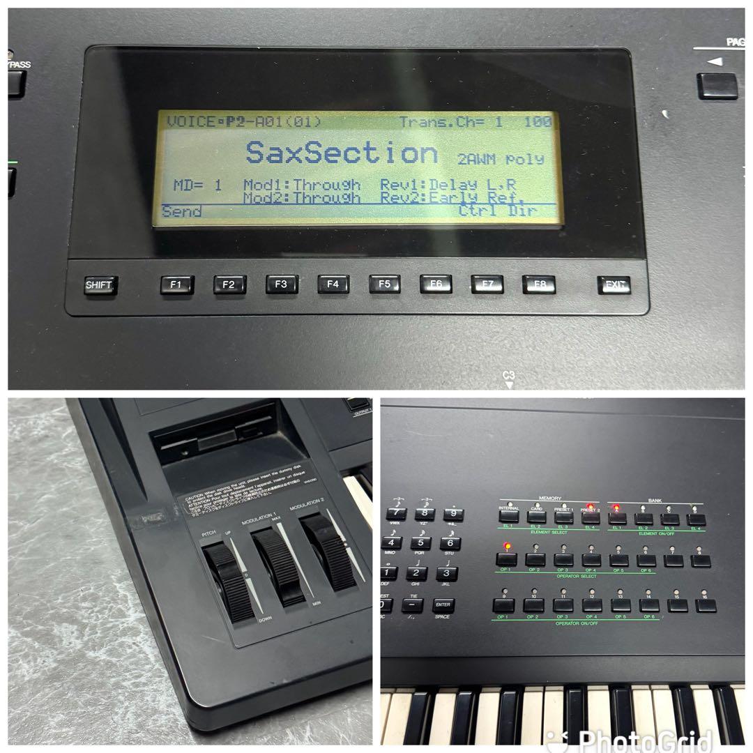 【良音】YAMAHA SY77 トーンジェネレーター搭載 シンセサイザー 名機