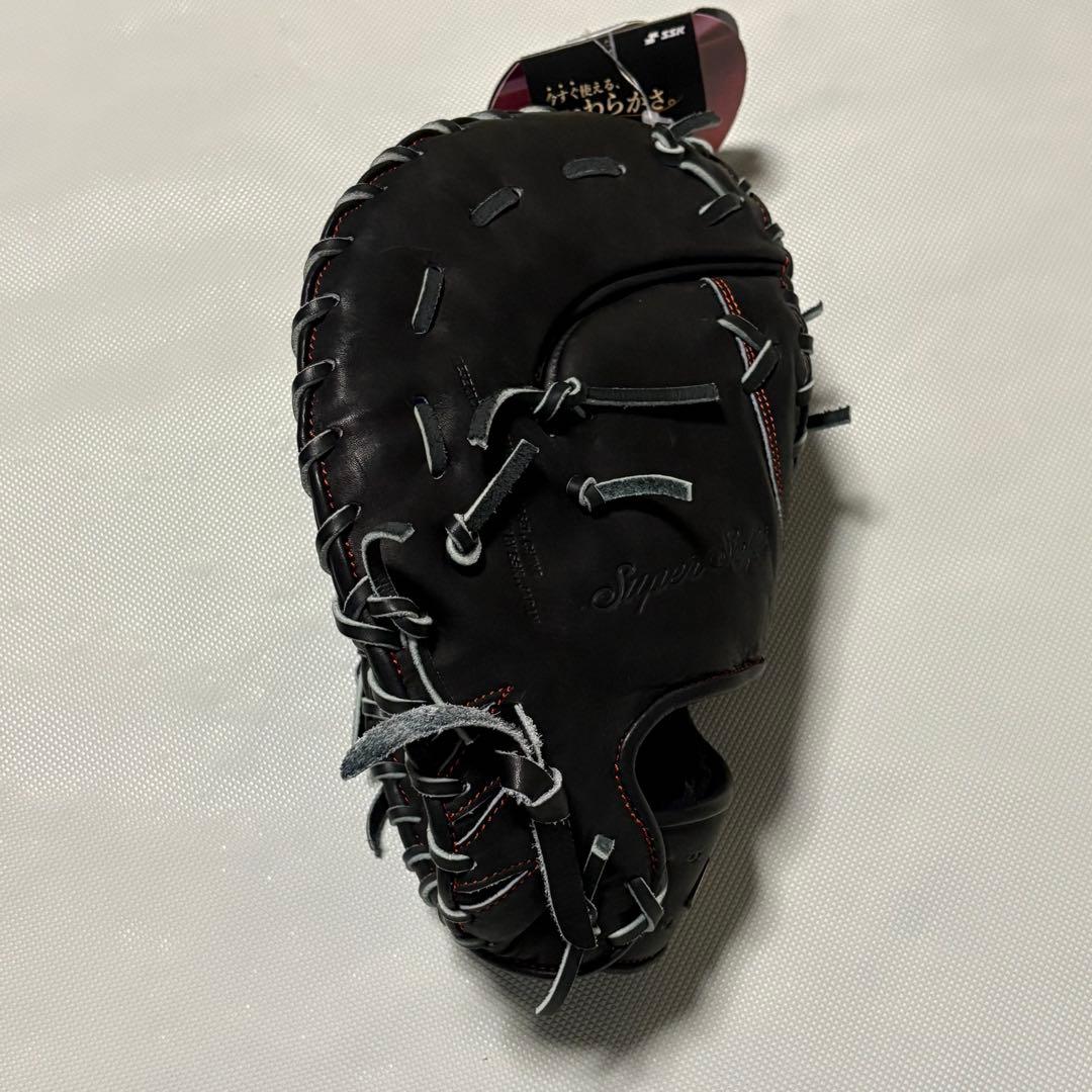 エスエスケー　SSK ファーストミット　軟式　ブラック　タグ付き