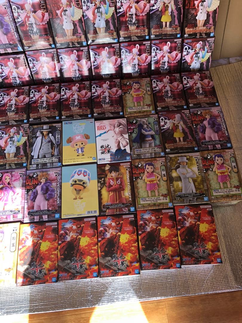 ワンピース フィギュア 戦光絶景　ヤマト ウマ　Sスネーク　エッグヘッド　98個