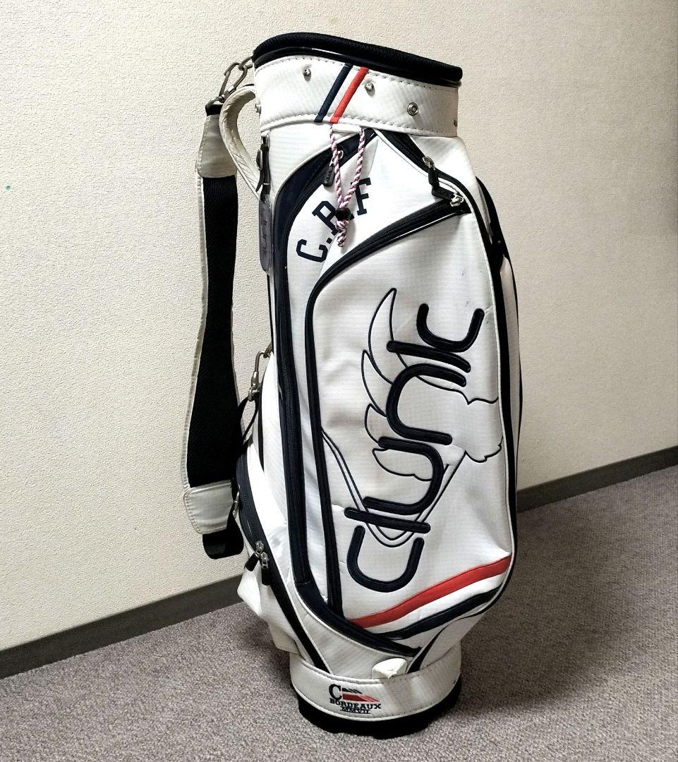 クランク　メンズキャディバック　ゴルフ　9型　フード付き