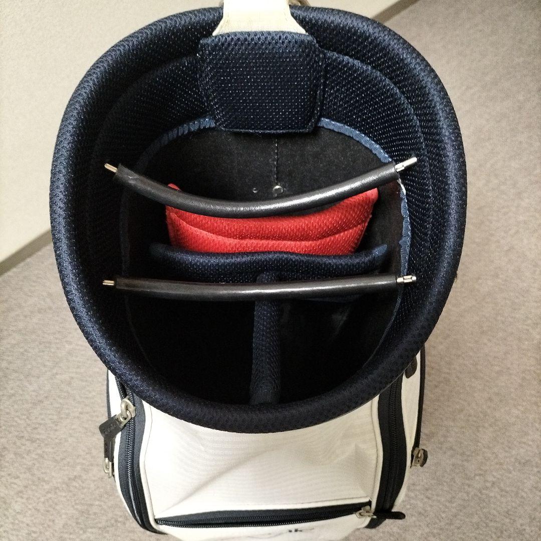 クランク　メンズキャディバック　ゴルフ　9型　フード付き