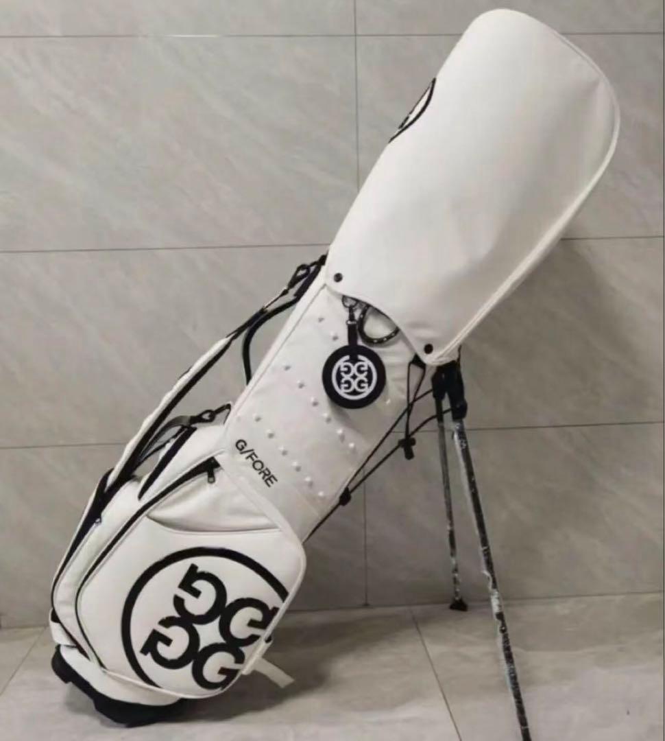 G/FORE GOLF ホワイト ゴルフバッグ・キャディバッグ 男女兼用