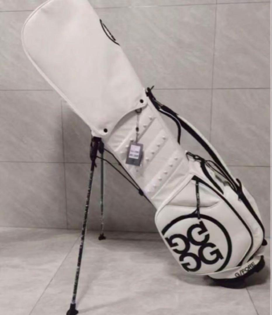 G/FORE GOLF ホワイト ゴルフバッグ・キャディバッグ 男女兼用