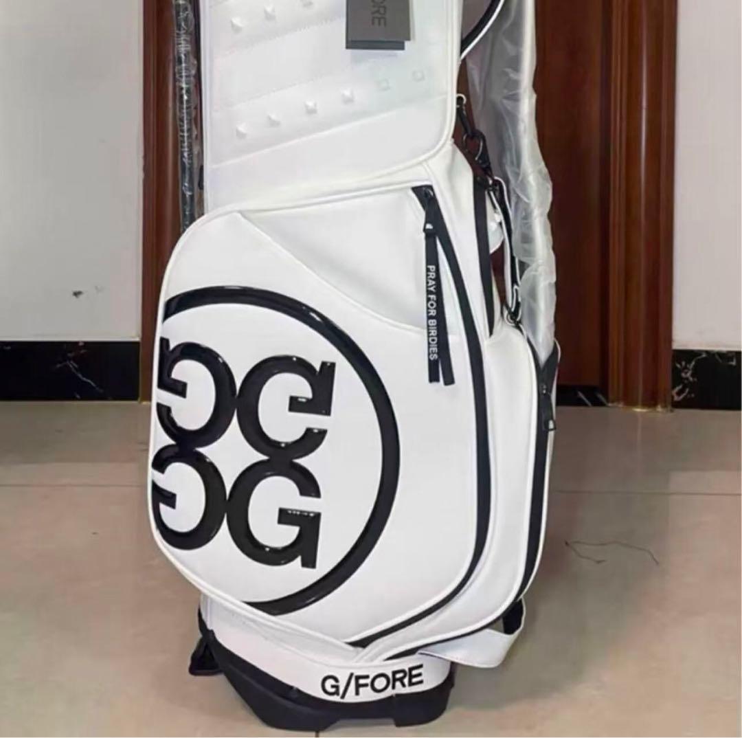 G/FORE GOLF ホワイト ゴルフバッグ・キャディバッグ 男女兼用