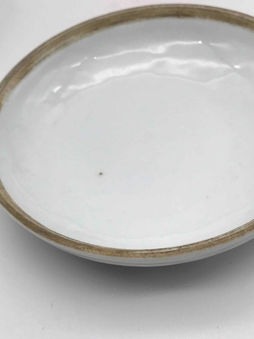 清乾隆時代　粉彩虎溪三笑文香盒 印泥合子 人物印泥盒 香合 文房具(F-48)