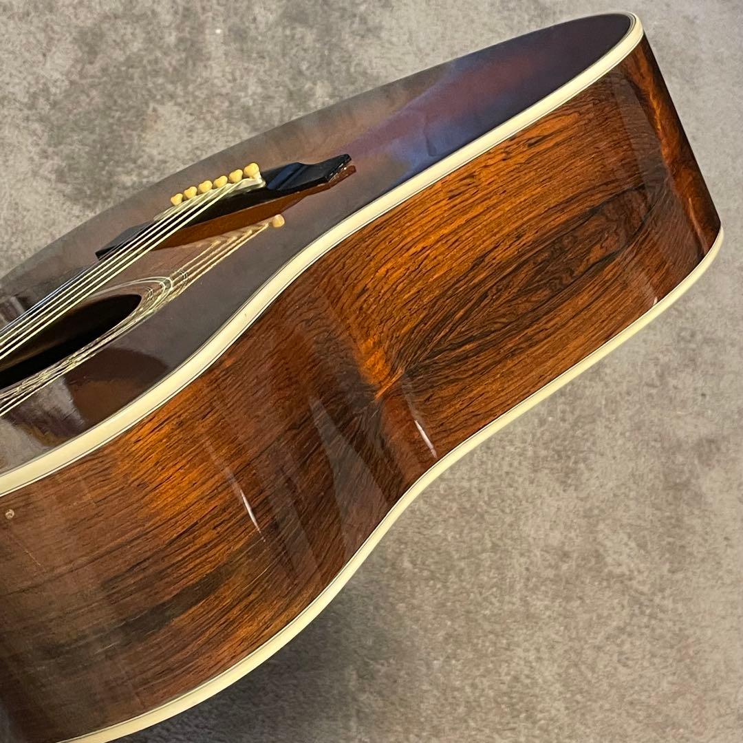 ジャンク Morris M-601 日本製 ハカランダ モーリス アコギ 国産