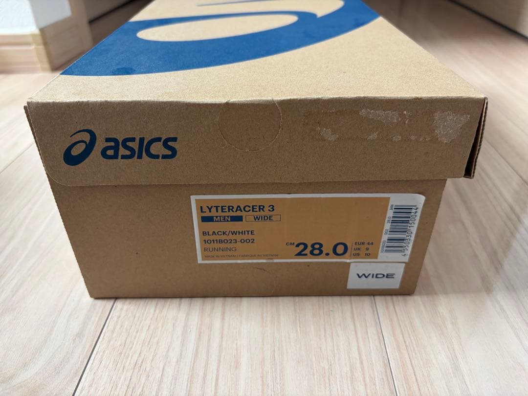 ASICS ライトレーサー3 28.0cm wide 新品未使用