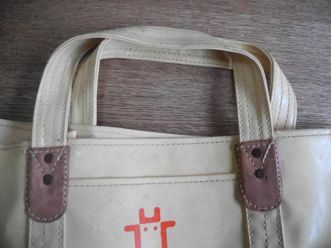 C495）名糖牛乳ホモビタ　販売用バッグ　牛乳配達袋（C