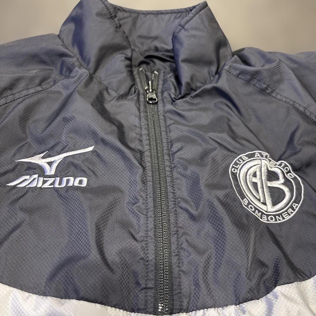 レア！mizuno✖️bombonera リバーシブル中綿ハーフジップ