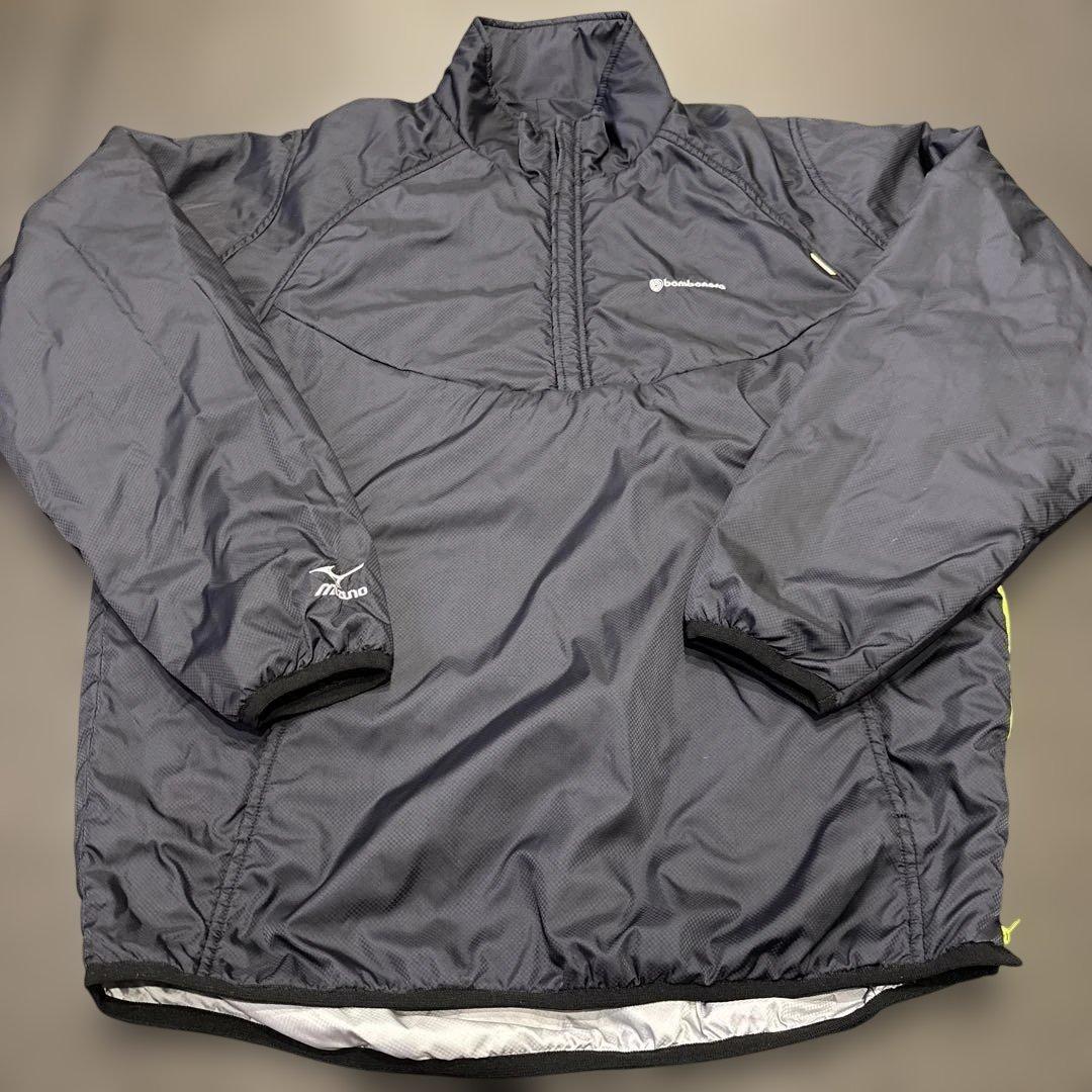レア！mizuno✖️bombonera リバーシブル中綿ハーフジップ