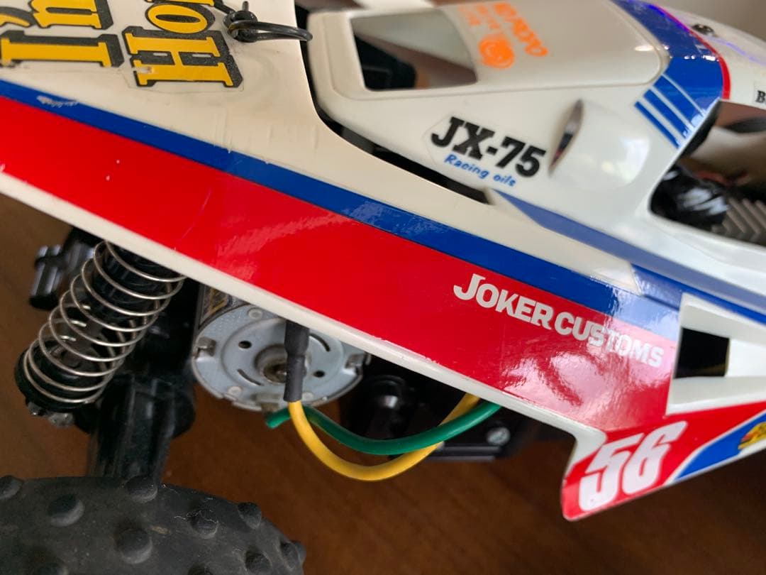 最安、動作問題なし、メカ付、プロポ付、タミヤの名作復刻ラジコン、グラスホッパー2