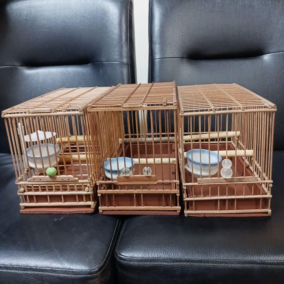 メジロ寝かせ箱　(6籠付き)