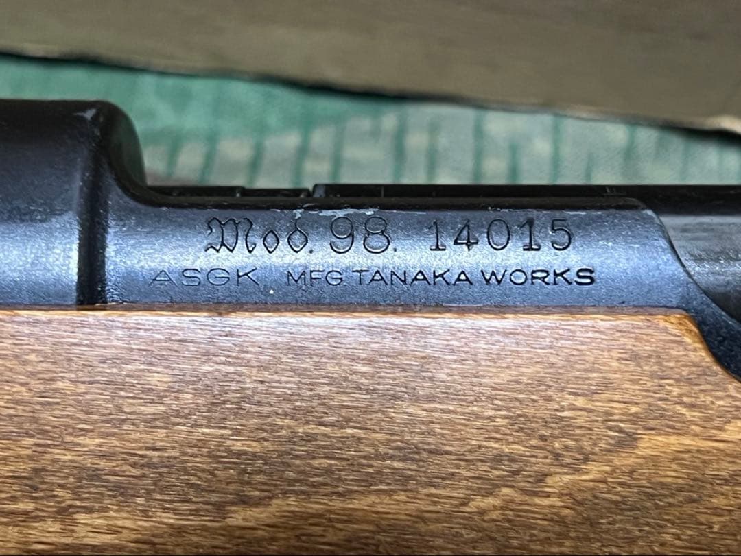 タナカワークス MAUSER KARABINER 98k モーゼル ガスライフル