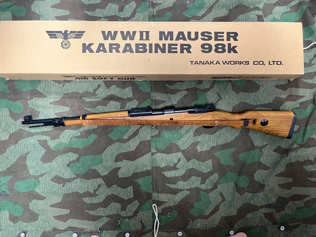 タナカワークス MAUSER KARABINER 98k モーゼル ガスライフル