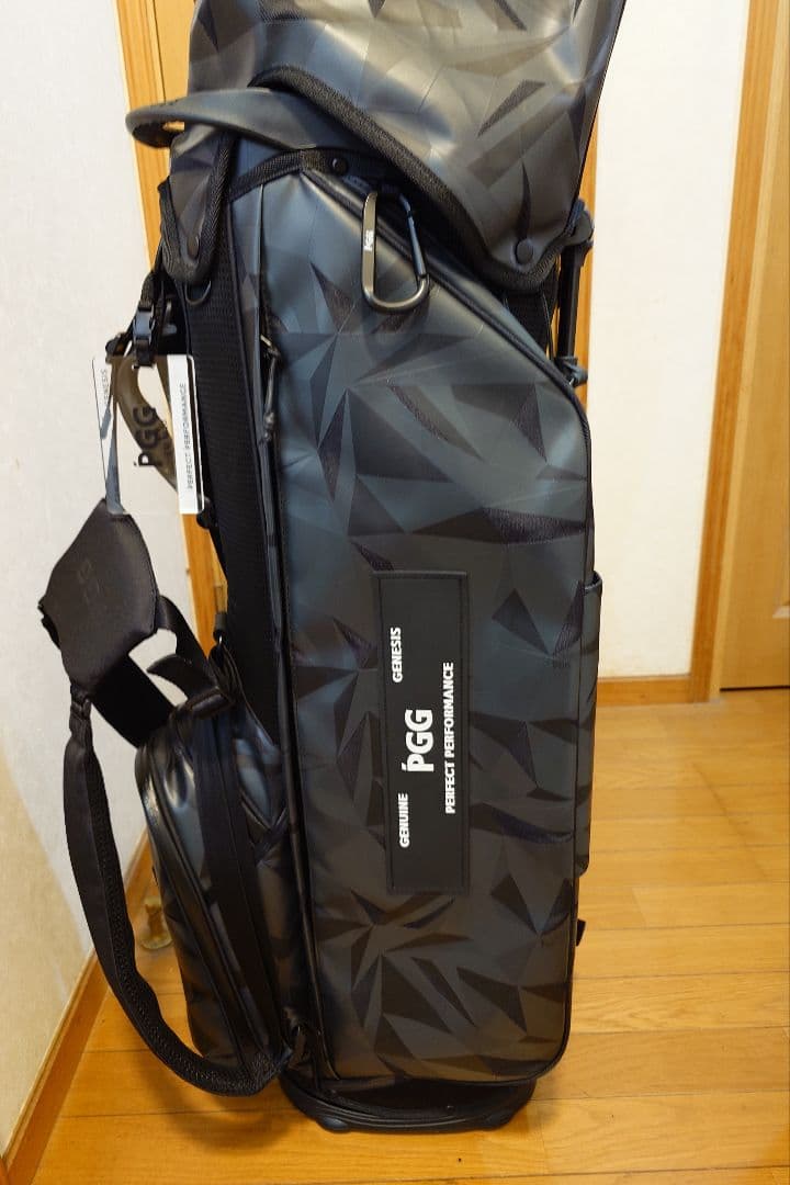 PGC ゴルフバッグ ブラック 迷彩柄