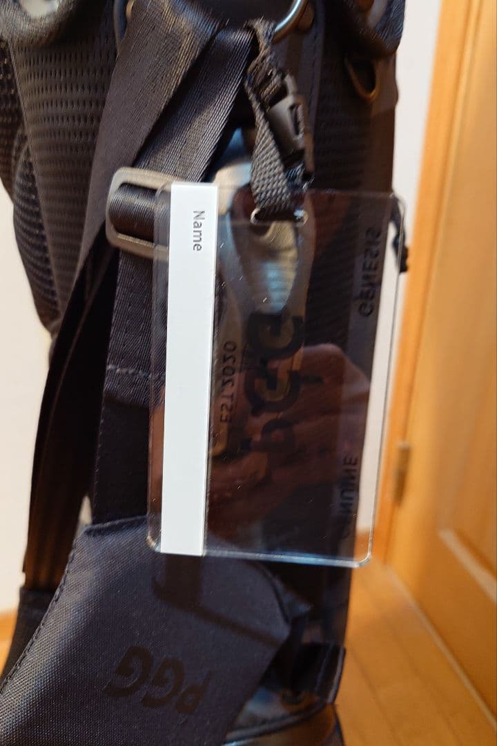 PGC ゴルフバッグ ブラック 迷彩柄