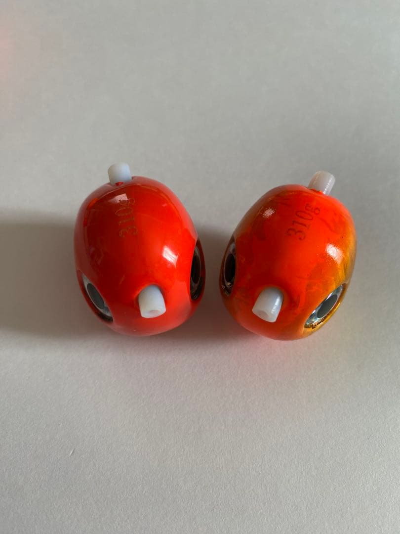 丸型310g2個　タイラバ　鯛ラバヘッド　タングステン　送料無料