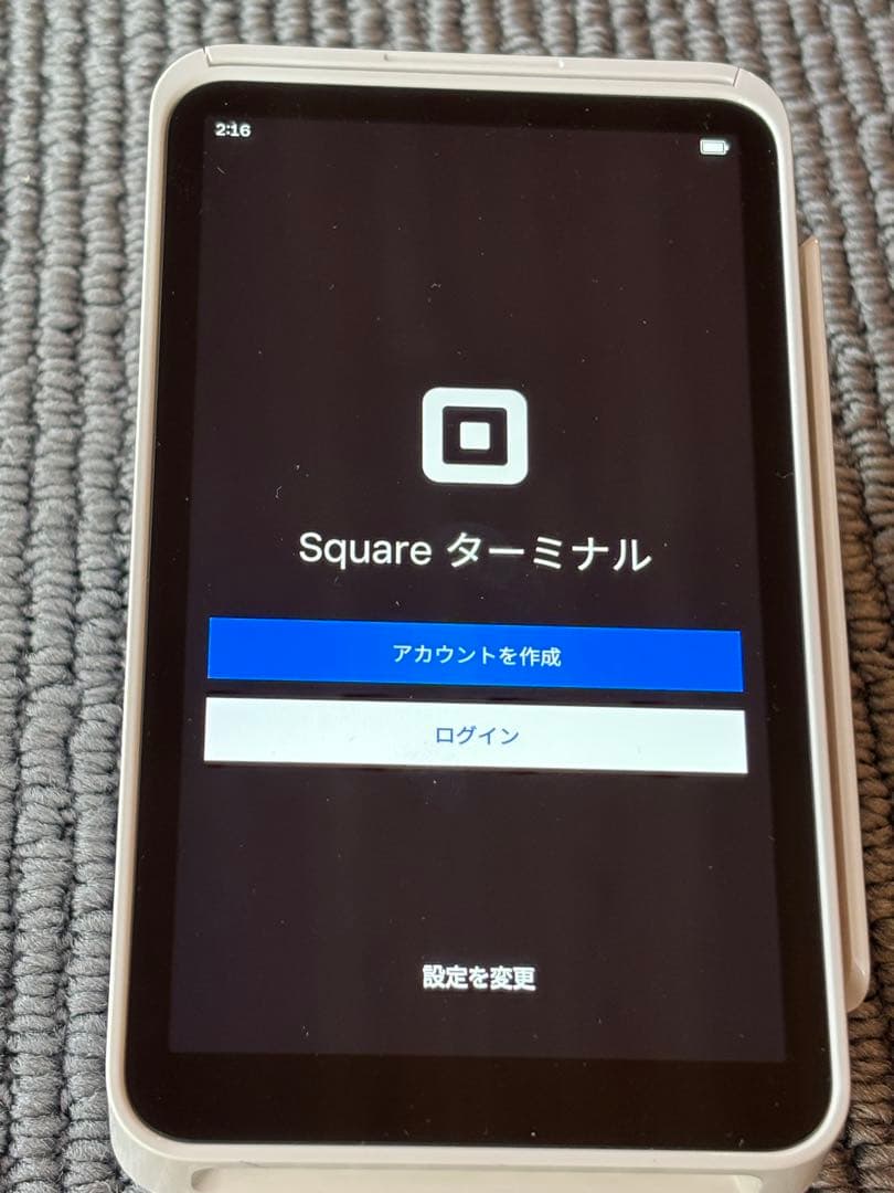 Square ターミナル ホワイト　ACアダプターなし