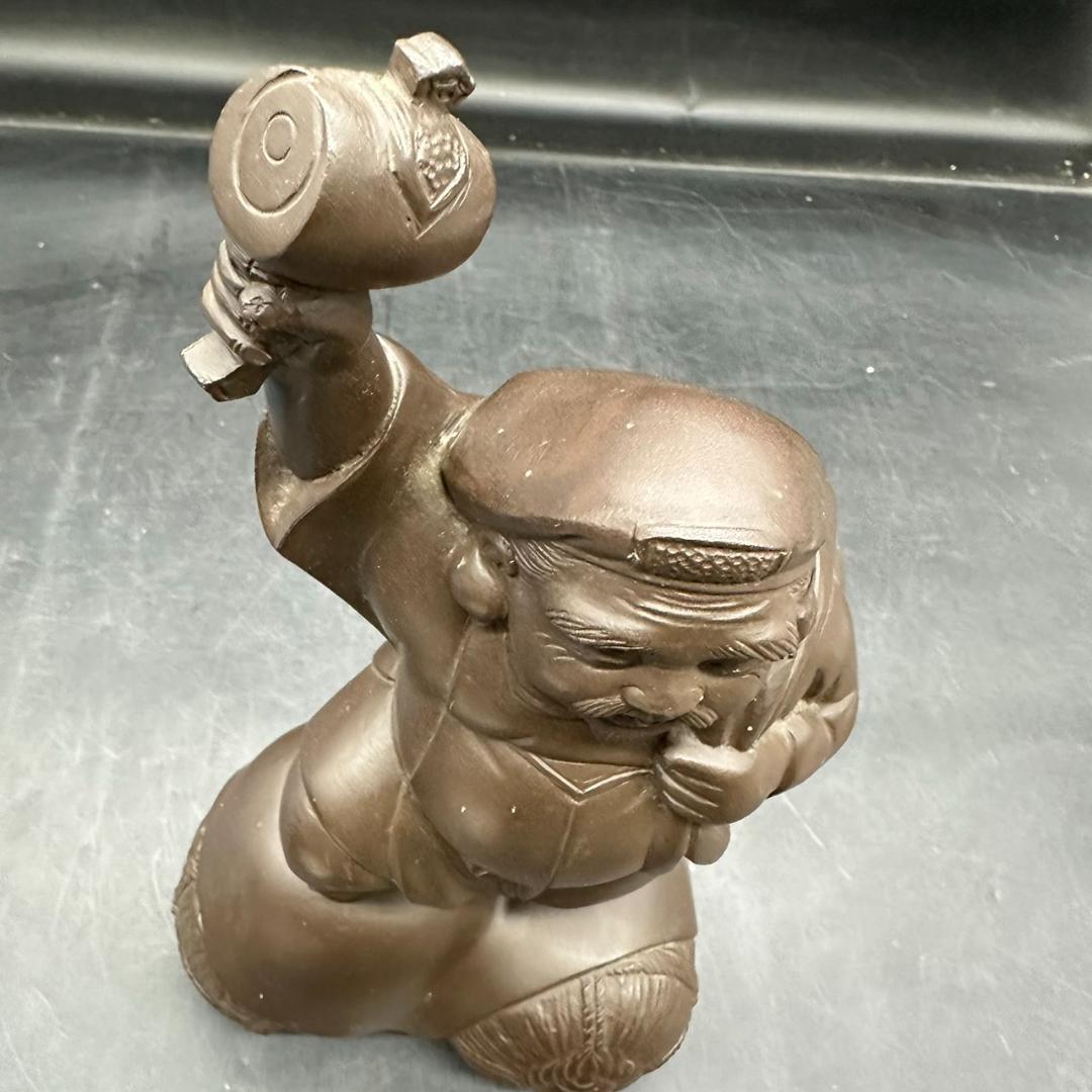 中古　大黒天様　銅製　重量5ｋｇ　商売繁盛　家内安全　金運　風水