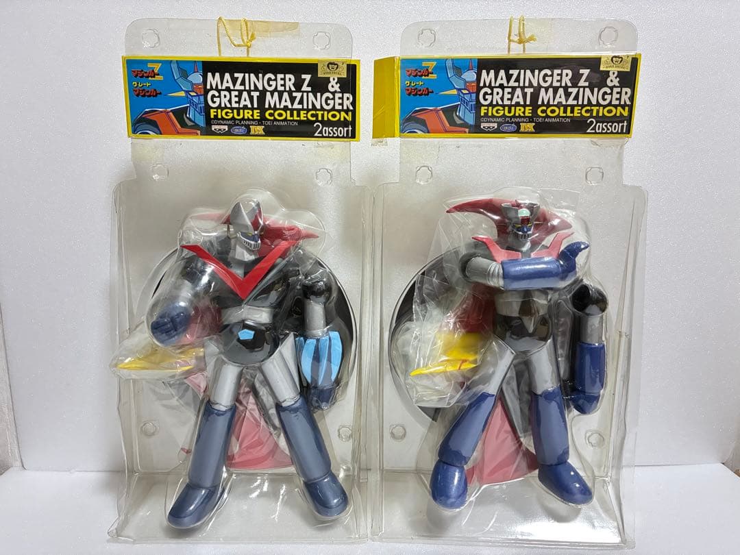 マジンガーZ グレートマジンガーフィギュア　スーパーロボット大戦　熱血合金永井豪